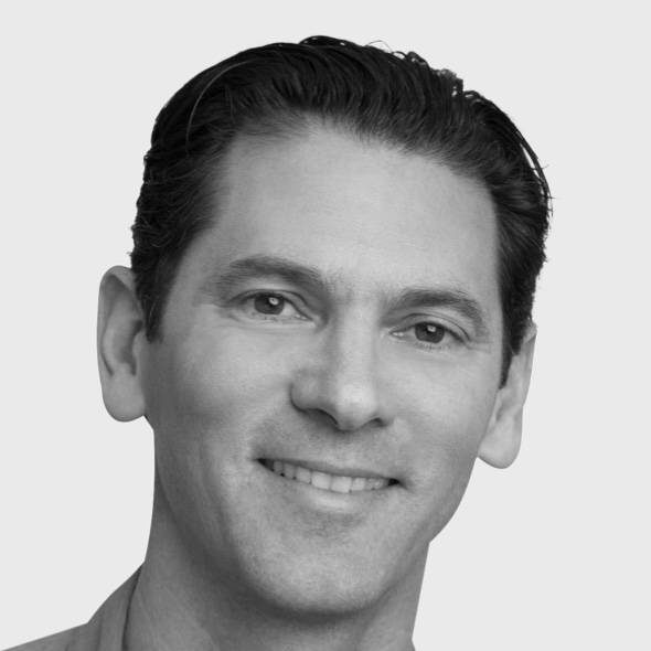 Shawn-Green-Greenfly-Founder-and-Chairman Black and white portrait of Shawn Green, Founder & Chairman of Greenfly