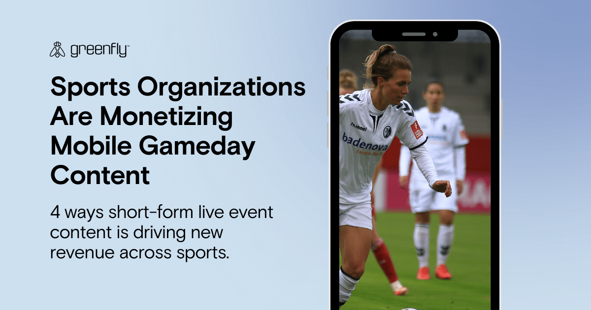 Monetize Live Content Capture in Sports